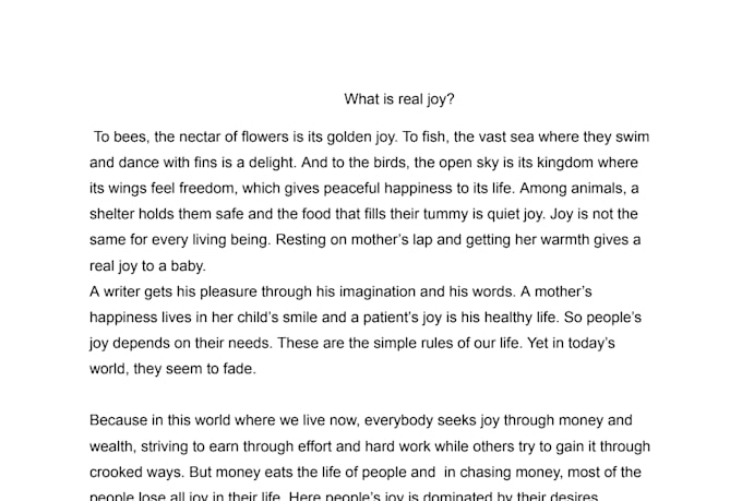 write professional ebooks, stories and articles in english